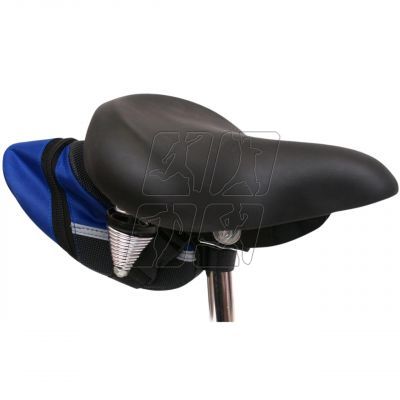 6. Dunlop bicycle saddle bag waterproof pannier 1043098