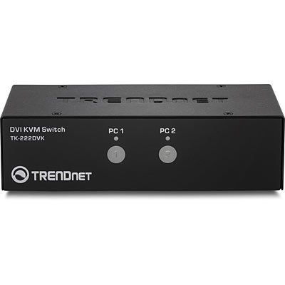 2. TRENDnet KVM 2-port DVI Switch Kit