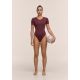 3. CASALL Studio Body Short Sleeve, burgundy color