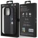8. BMW Perforated Tricolor Line case for iPhone 15 Pro - black