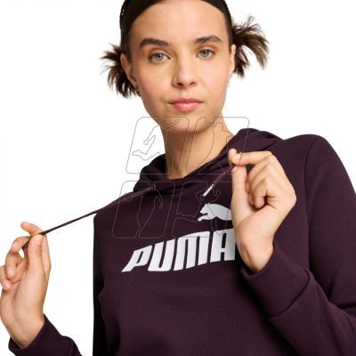 5. Puma ESS Logo Hoodie FL W 586789 46