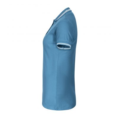 9. Adler Urban W MLI-22014 azure polo shirt
