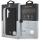 8. Mercedes Leather Debossed Lines MagSafe case for Samsung Galaxy S25+ - black