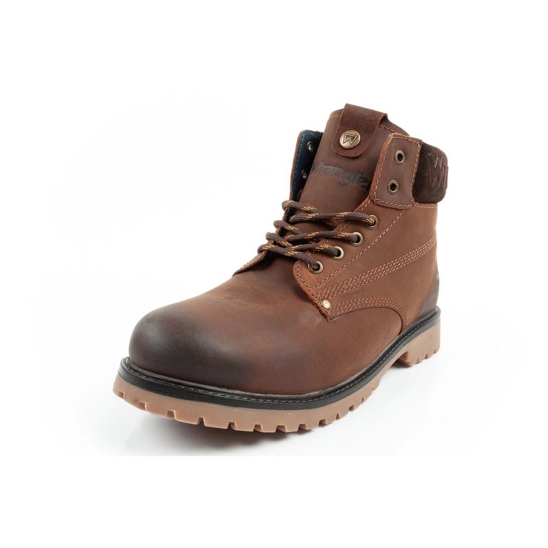 3. Wrangler Arch Fur men's boots, Chelsea boots, elegant, insulated, brown