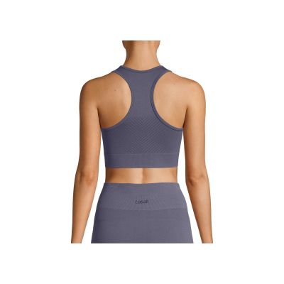 3. CASALL Essential Block Seamless Sport Top Blue