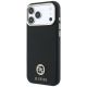 2. Guess Grained Round Strass Logo MagSafe Case for iPhone 18 Pro / 17 Pro - Black