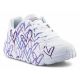 6. Skechers JGoldcrown: Uno Lite - Spread the Love Jr 314064L-WLPR shoes