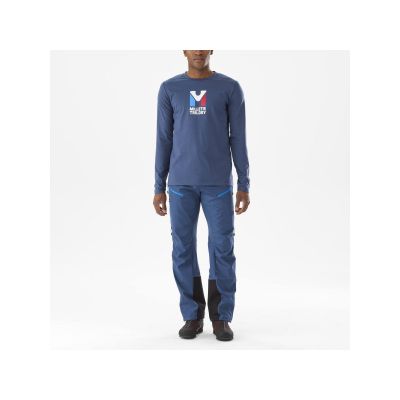 4. MILLET M Chamonix Tri Ts Ls T-shirt navy blue