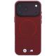 3. BMW M Carbon Printed Ring MagSafe Case for iPhone 18 Pro Max / 17 Pro Max – burgundy