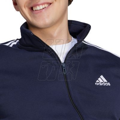 7. adidas Basic 3-Stripes Fleece M tracksuit IJ6064