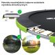 7. ZIPRO 4FT Jump Pro Outdoor Round Coil Springs Garden Trampoline