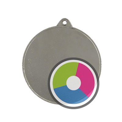Medal with luxor jet print