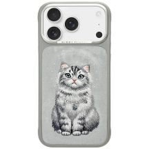 Nimmy Lucky Fashion Cat MagSafe case for iPhone 17 Pro - gray
