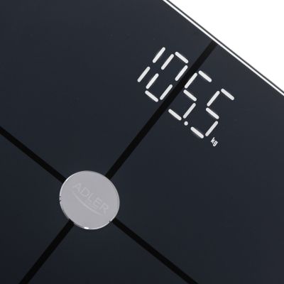 3. ADLER AD 8187b bathroom scale black