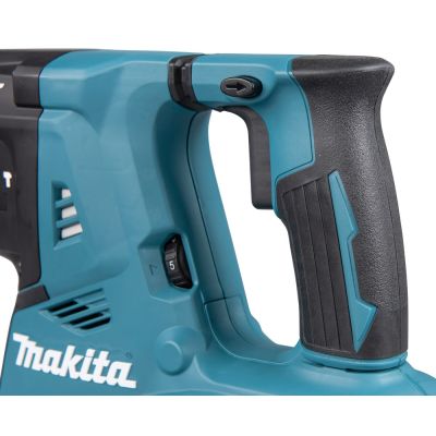 5. Makita Hammer Drill 2x18V DHR281PT2J 2.9J 2x5.0Ah BL + handle