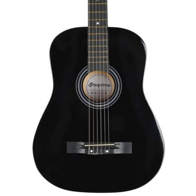 13. SUPRIMO CGS1 BK - 4/4 classical guitar, black