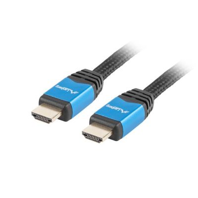 2. Lanberg Premium CA-HDMI-20CU-0010-BL cable (HDMI M - HDMI M; 1m; black)