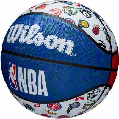 8. WILSON NBA ALL TEAM BSKT RWB BASKETBALL SIZE 7