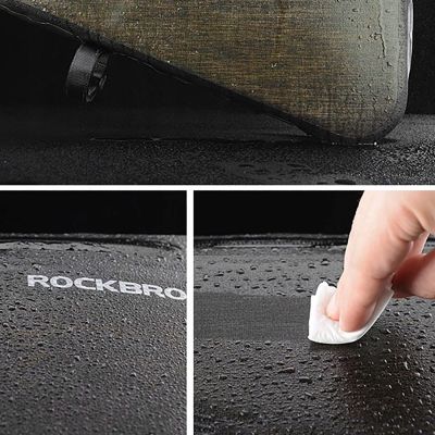 9. Rockbros AS-017 bicycle frame bag 5 l - dark green