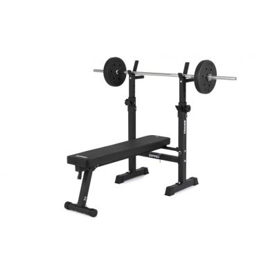 6. ZIPRO CORE Adjustable Gym Chair, Home Black
