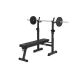 6. ZIPRO CORE Adjustable Gym Chair, Home Black