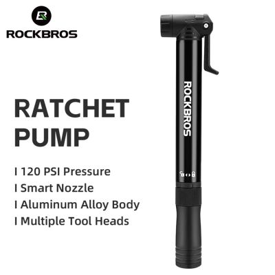 11. Rockbros 42320010001 Bicycle Pump Hand + Screwdriver - Black