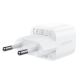 3. Acefast A73 Mini PD 20W GaN wall charger + USB-C cable - white