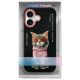 7. Nimmy Glasses Cool Cat case for iPhone 17 - black