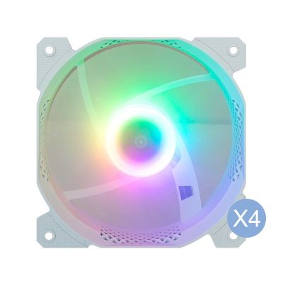 10. Montech AIR 100 ARGB, Micro-ATX, Tempered Glass - White