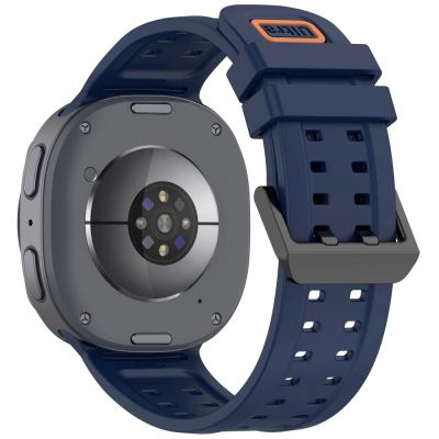2. Tech-Protect Silicone Air Strap for Samsung Galaxy Watch 40/44/46 mm - Navy Blue