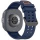 2. Tech-Protect Silicone Air Strap for Samsung Galaxy Watch 40/44/46 mm - Navy Blue