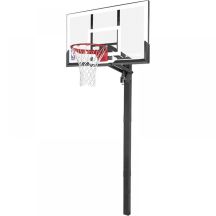 Height-Adjustable Spalding NBA Gold Basketball Hoop Set – 881365CN