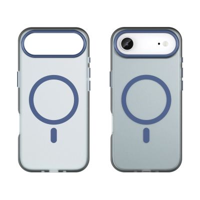 2. Magnetic Abrasive iPhone 17 Air Case Compatible with MagSafe - Matte Blue