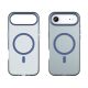 2. Magnetic Abrasive iPhone 17 Air Case Compatible with MagSafe - Matte Blue