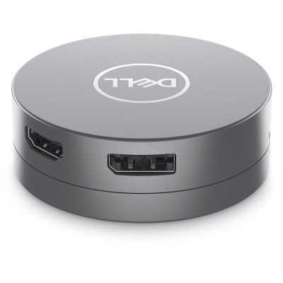 2. DELL DA305 Wired USB 3.2 Gen 2 (3.1 Gen 2) Type-C Silver