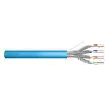 DIGITUS installation cable cat.6A, U/FTP, Dca, AWG 23/1, LSOH, 50m, blue