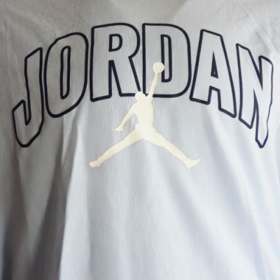 6. Men's Air Jordan Brooklyn Arch Logo T-shirt Blue - IB7347-407