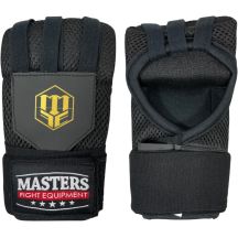 MASTERS BBŻ-GRIP gel boxing bandages black