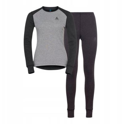 Thermal underwear - Odlo Set ACTIVE WARM Special Set size L Gray