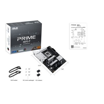 17. ASUS PRIME X870-P motherboard