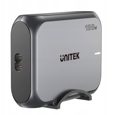 3. Stationary GaN charger UNITEK P1234AGY01-EU 188W 3xUSB-C 2xUSB-A
