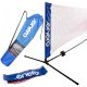 12. NET WITH ENERO POSTS 310X73CM 2IN1 FOR TENNIS, FOOT VOLLEY