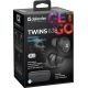 9. DEFENDER WIRELESS HEADPHONES WITH MICROPHONE "TWS" TWINS 638 BLACK 63638