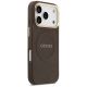 4. Guess Peony Hot Stamp MagSafe Case for iPhone 17 Pro - Brown