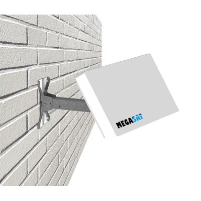 8. Megasat D2 Satellite Antenna 10.7 - 12.75 GHz White