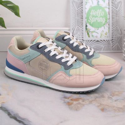 8. Big Star W INT1851 leather sneakers, multicolor