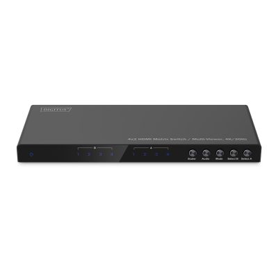 4. Digitus HDMI 4x2 Matrix Switcher / Multi Viewer, 4K / 30 Hz