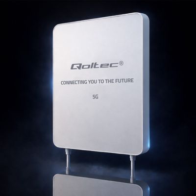 6. Qoltec 5G LTE Antenna | 16dBi | directional | outdoor | SMA | 3300-3800MHz | waterproof | 3m