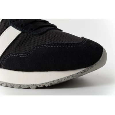 10. New Balance 237 Men’s Black Leather Sneakers