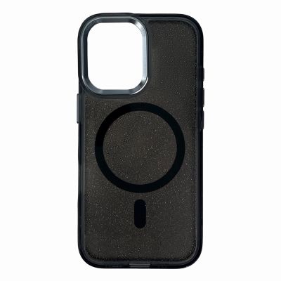 Glitter Case MagSafe Compatible for iPhone 17 Pro Max - Black